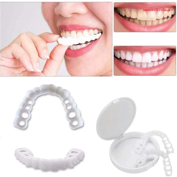 [COMPRE 1, LEVE 2] Lente Dental White® - Kit Superior + Inferior (TOTALMENTE AJUSTÁVEL A TODAS ARCADAS DENTÁRIAS)